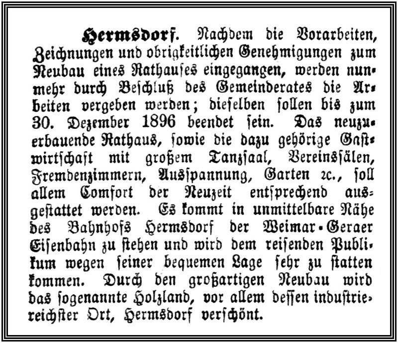 1895-11-14 Hdf Rathausbau Plan